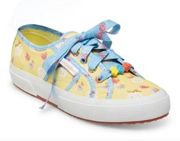 LoveShackFancy Ditzy Floral Platform Sneakers Size 39.5 US 8.5