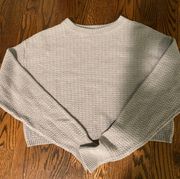 Cropped Knit Sweater 