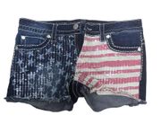 USA sequins shorts