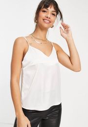 DESIGN Ivory Satin Cami