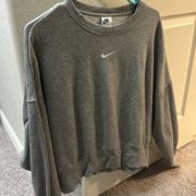 Nike cropped sweatshirt