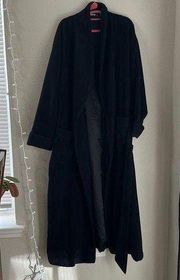 Victoria secret black floor length robe