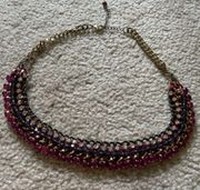 Red And Purple Necklace