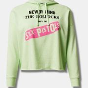 New Sex Pistols Cozy Fleece Crop Hoodie