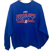 Vintage racing Kyle Petty graphic crewneck sweatshirt 