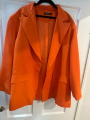 Orange Blazer