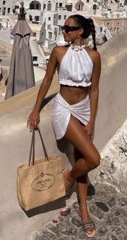 Raffia Beach Tote