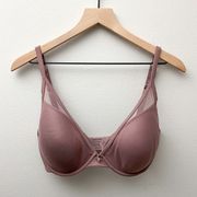 thirdlove 24/7 classic contour plunge bra mauve purple