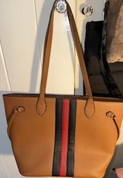 Brown Large Tote Purse