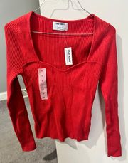 Sweetheart Sweater Top