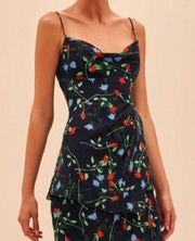 C/meo collective ENDED UP HERE TOP navy floral