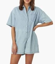 XIRENA ANDIE ROMPER BLUE DOVE