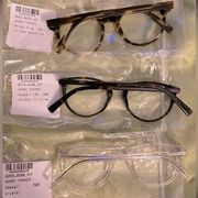 Warby Parker Bundle Unisex Frames for Sunglasses/Glasses - 3 Pairs