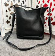 small Voltaire black tote bag