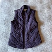 Market & spruce purple vest M