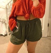 Target Army Green Shorts