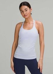 NWT Lululemon Ebb To Street Tank Pastel Blue Size 6