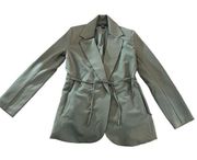 NW0T Athleta Olive Green Endless Blazer Size 4