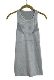 Lorna Jane Gray Perforated Tank XS