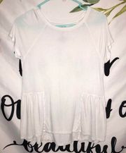 super cute high low t shirt size XL