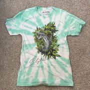 Harry Potter Slytherin tie-dye shirt