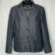 BCBGMaxAzria blue jean jacket