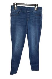 Pull-On Elastic Band Blue Jeans Wm Medium