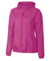 Clique Raspberry Hooded Packable Reliance Jacket