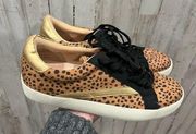 Journee Collection Destany Cheetah Animal Print Sneakers