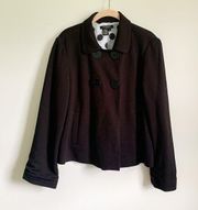 Sandro Black Blazer Jacket