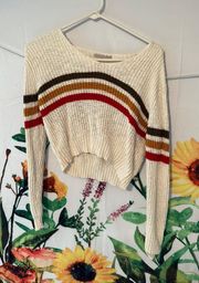 cropped sweater