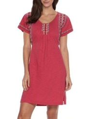 Woolrich Bell Canyon Geo Southwestern Pink Dress