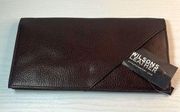 Women’s Wilson Leather wallet brown genuine leather