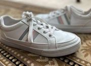 Vintage  White Leather Sneakers