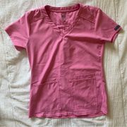 Med Couture scrub top taffy pink