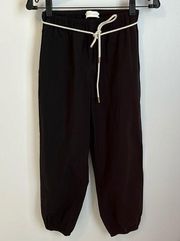 Zimmerman Black Belted Joggers