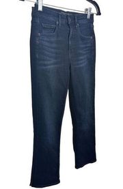 Veronica Beard Carly Kick Flare Dark Wash High‎ Rise Jeans Denim Sz 25 0 Women's