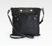 Black Nylon Crossbody