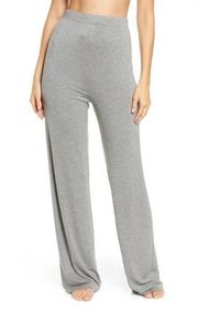 SKIMS  Sleep Pants Heather Gray Lounge Casual Pants Drawstring Waist Grey 4X