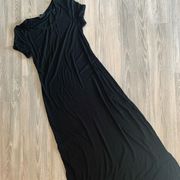 Adrienne Vittadini black maxi dress size M