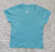Cyan Blue Swiftly Tech Short Sleeve Shirt 2.0 *Race Length Lululemon