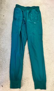 Teal Jogger Scrub Bottoms