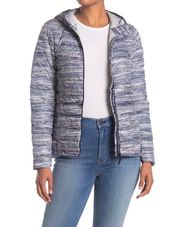 NWT  600 fill Down Hooded Packable Puffer Jacket M