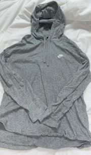 Gray Hoodie Pullover