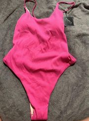 Zaful Pink bikini one piece / XL ( US10) NWT