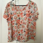 Floral patterned blouse