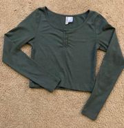 H&M Cropped Long Sleeve