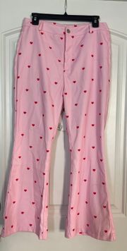 Pink Heart Pants