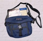 Jansport side kick crossbody bag NWT navy blue adjustable