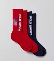 Polo Ralph Lauren Classic Crew Sock 2-Pack NWT